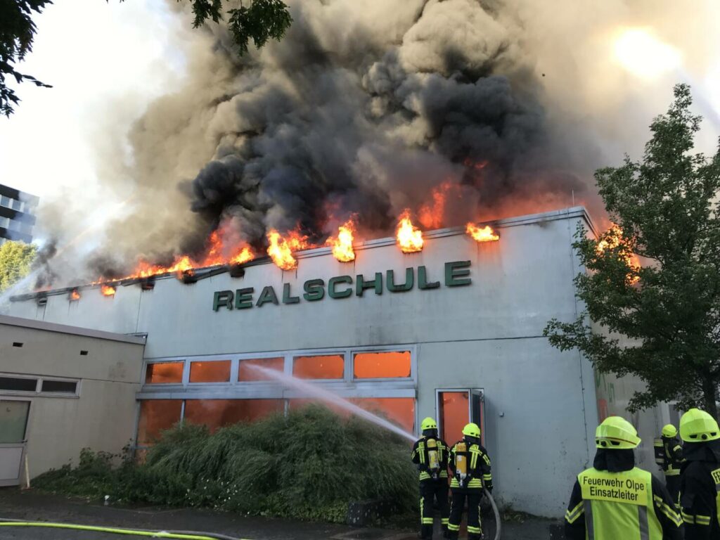 Brand der Realschule