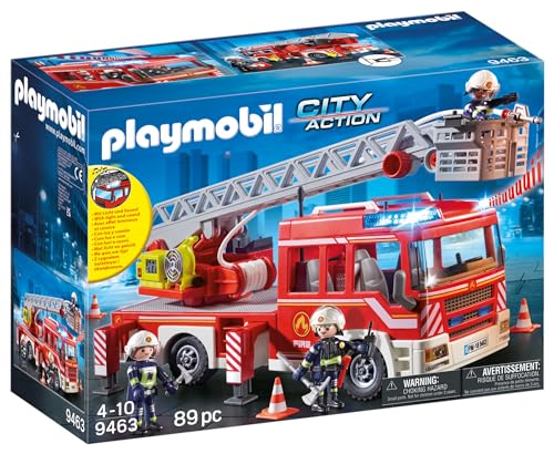 Playmobil Leiterfahrzeug Feuerwehr