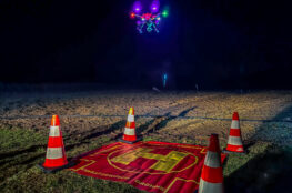 Die Drohne im Einsatz