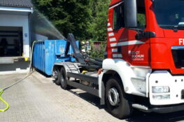 Container wird verrückt