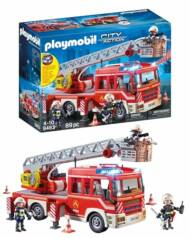 Feuerwehr-Leiterfahrzeug mit Licht und Sound von Playmobil City Action