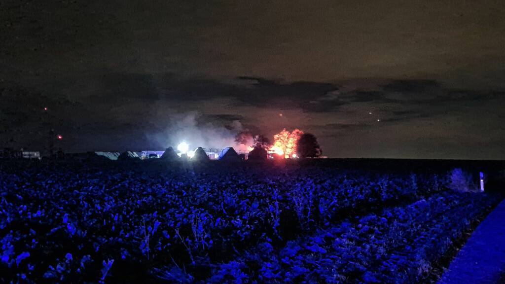 Brand in Schafzuchtbetrieb