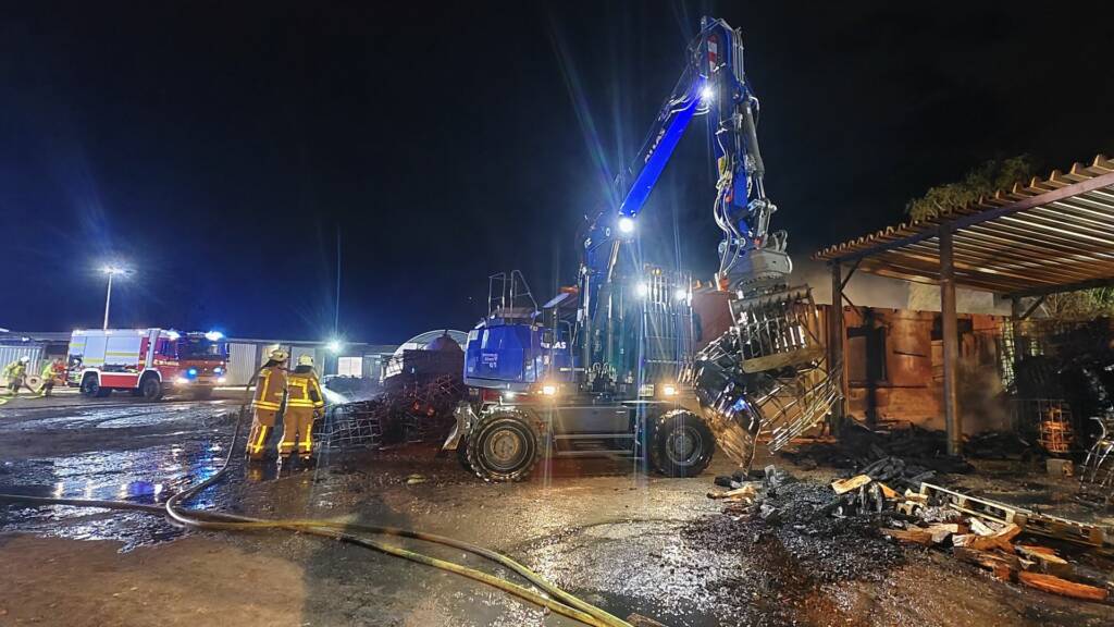 Brand in Schafzuchtbetrieb
