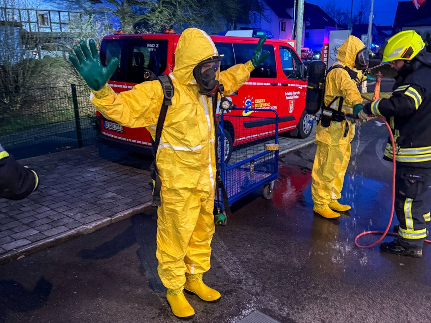 Gefahrstoffeinsatz wegen Buttersäure