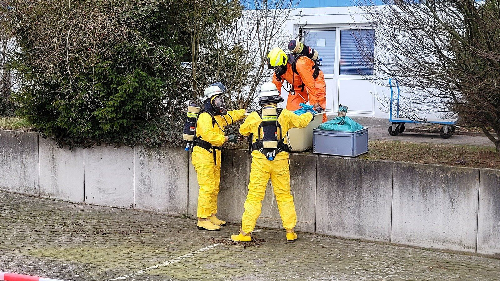 Gefahrstoffeinsatz in Minden