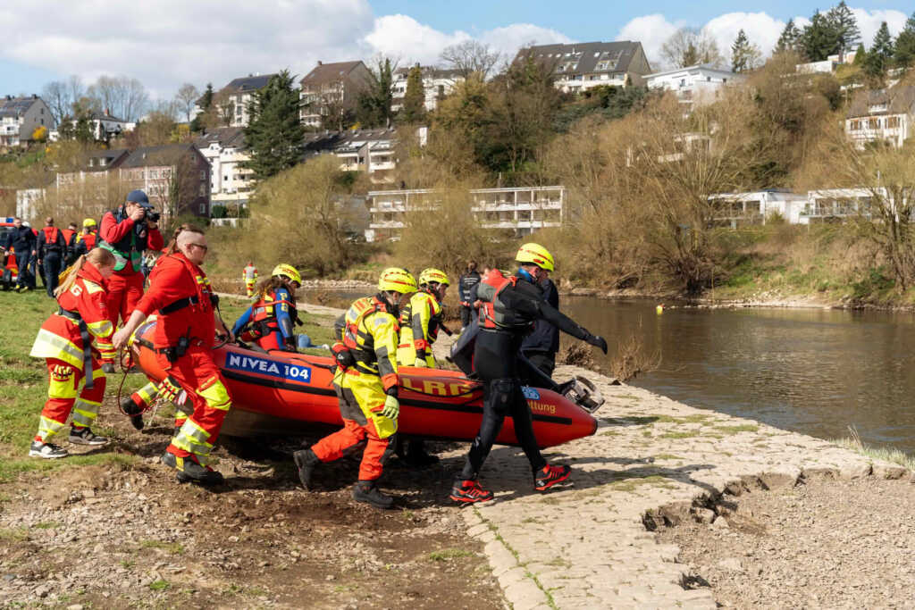 Übung der Rettungskräfte aus dem Ennepe-Ruhr-Kreis