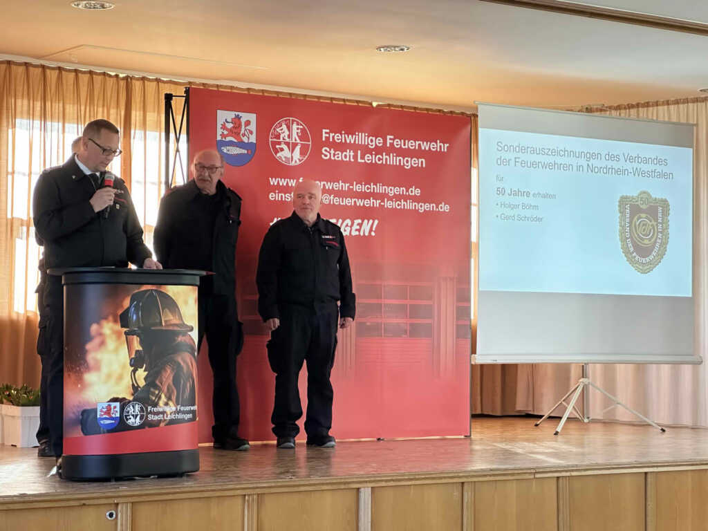 Jahreshauptversammlung der FF Leichlingen 2025