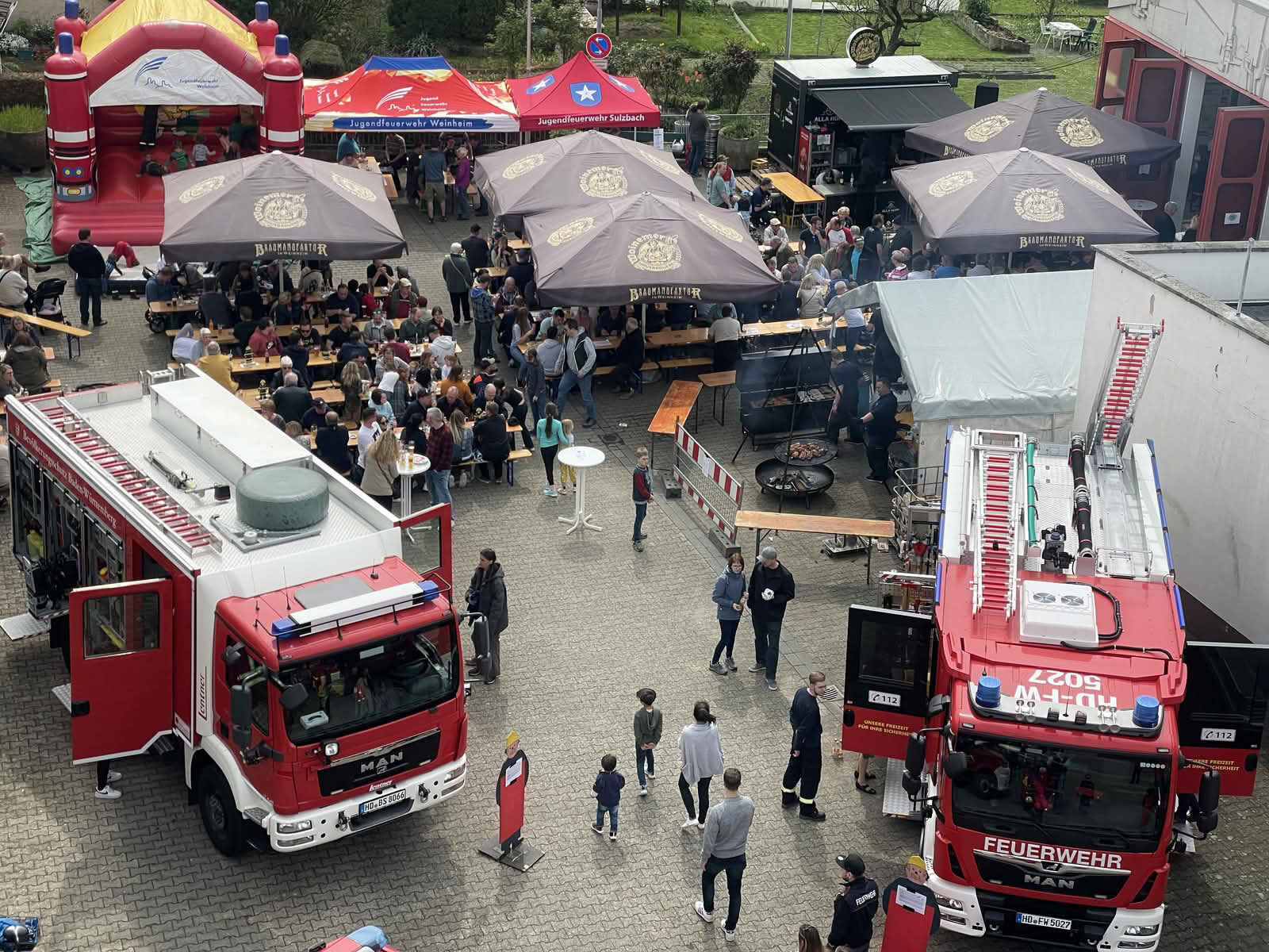 Blaulichtmeile in Sulzbach