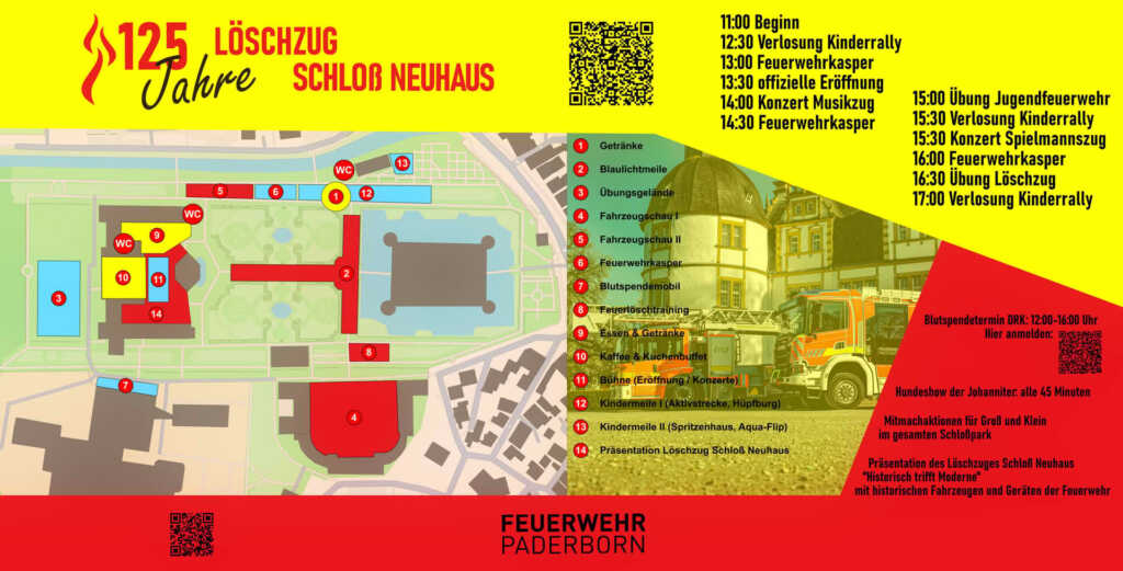 Übersichtsplan Familientag 