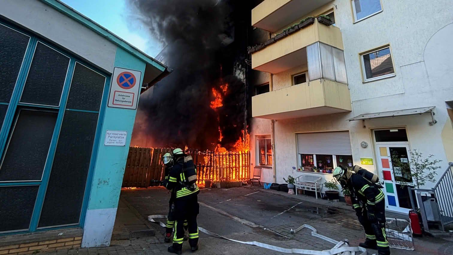 Brandstelle Oesterholzstraße / Nordstadt