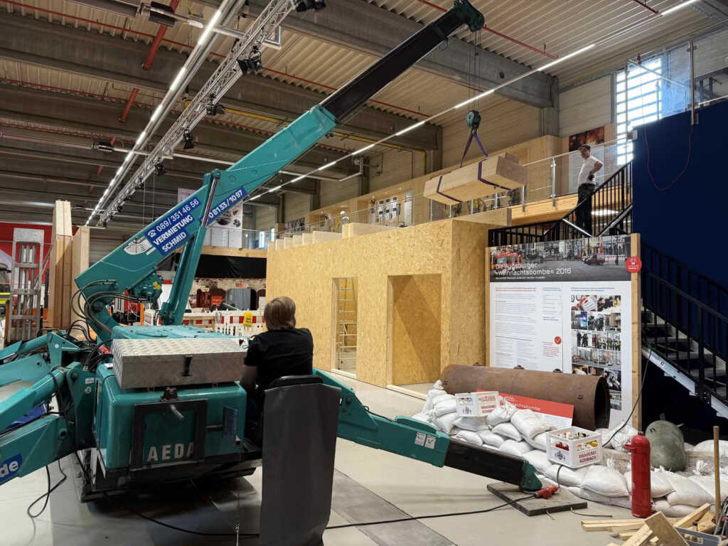 Bau des Katastrophen-Haus