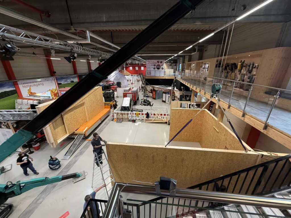 Bau des Katastrophen-Haus