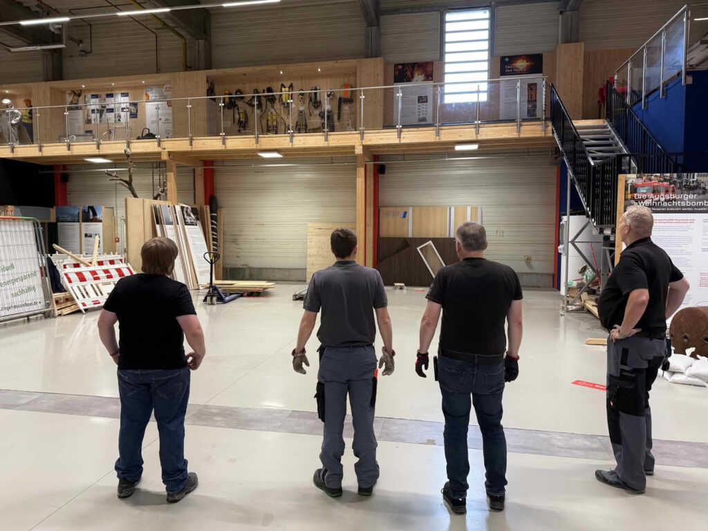 Bau des Katastrophen-Haus