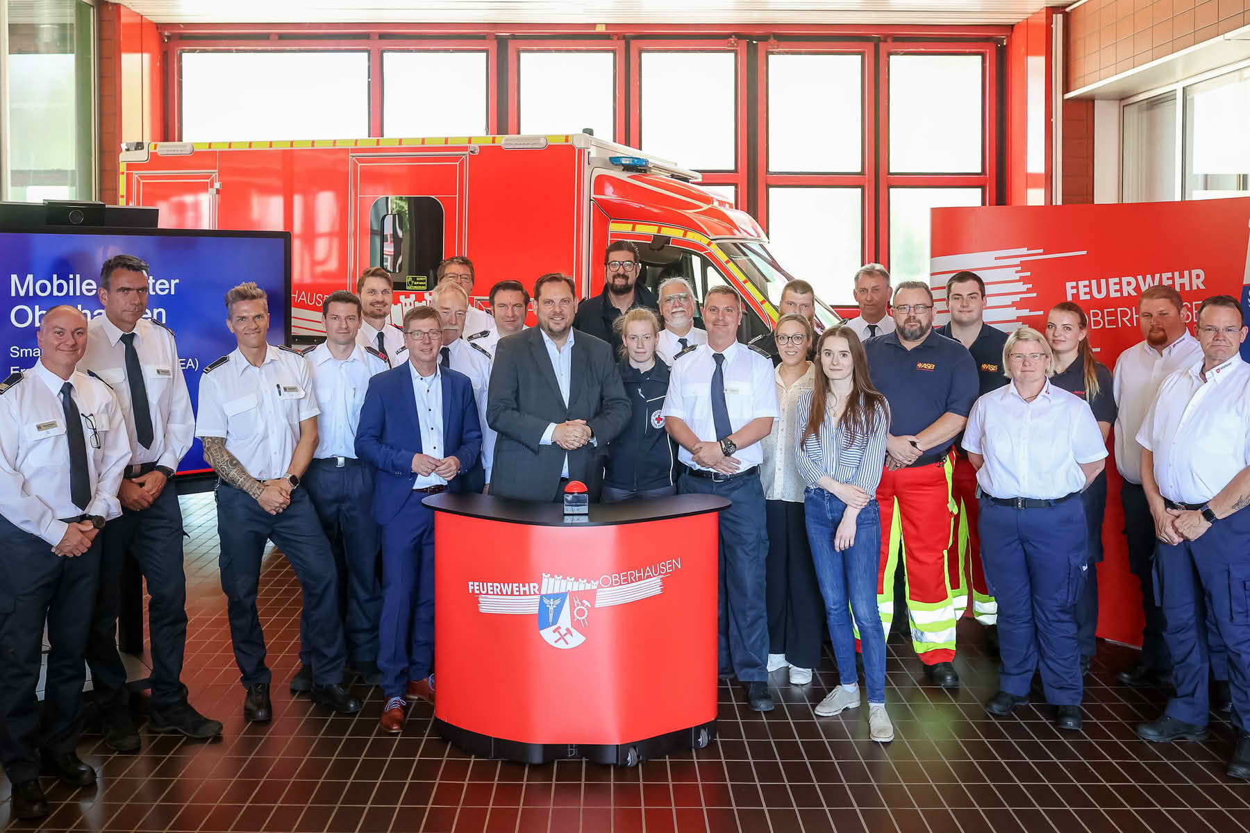 Alarmierungsstart Mobile Retter Oberhausen