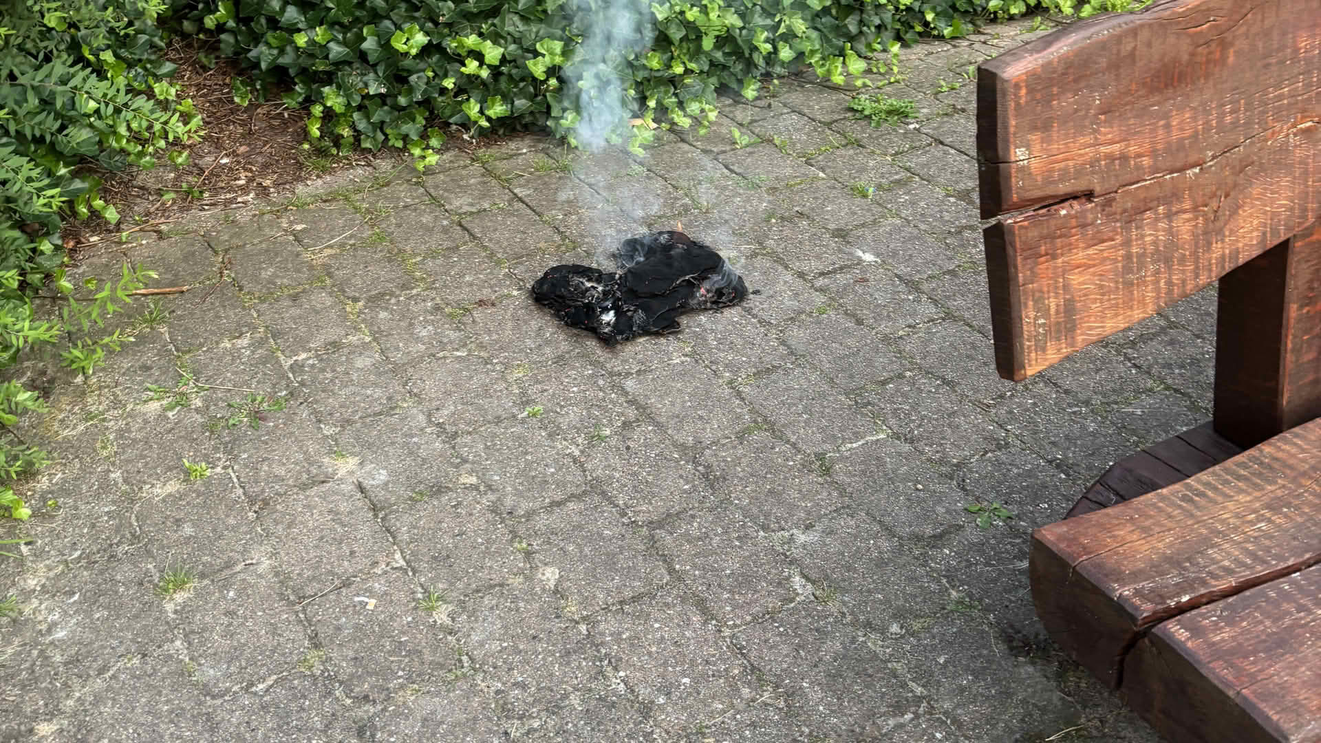 Brennende Hose
