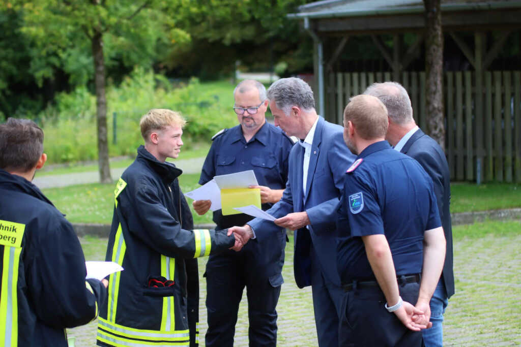 Feuerwehrunterricht als Schulfach