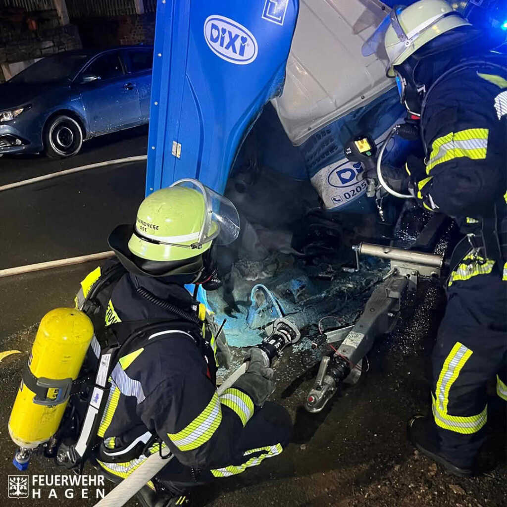 Brennt Baustellen WC