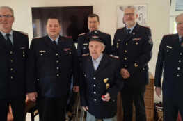 Christoph Bardenhagen seit 80 Jahren Feuerwehrmitglied