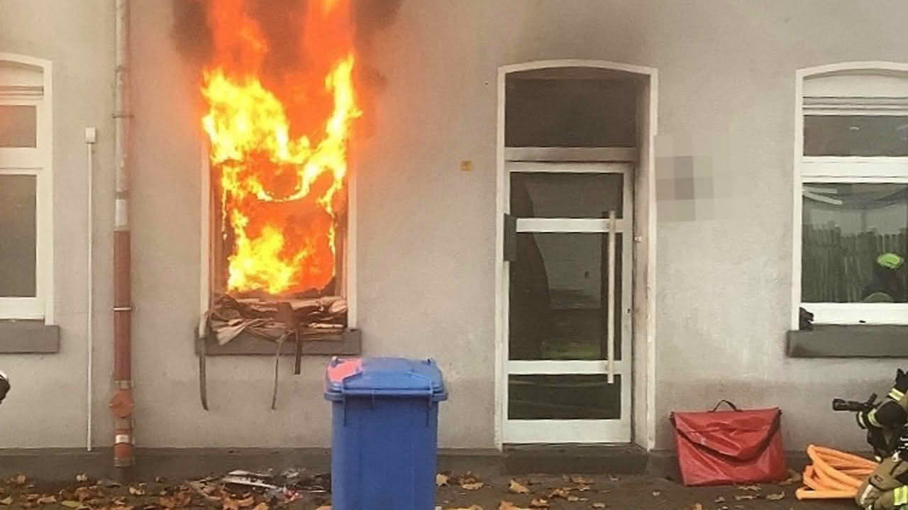 Küchenbrand in Oberhausen-Alstaden West
