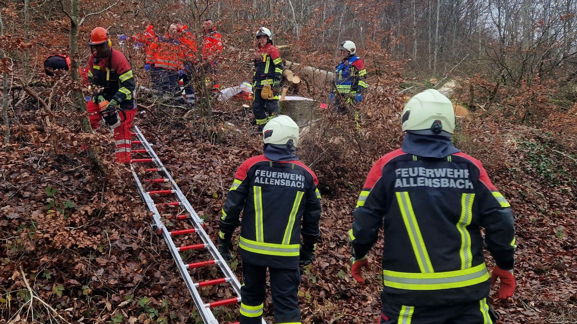 URD2 Personenrettung aus Wald – unwegsames Gelände