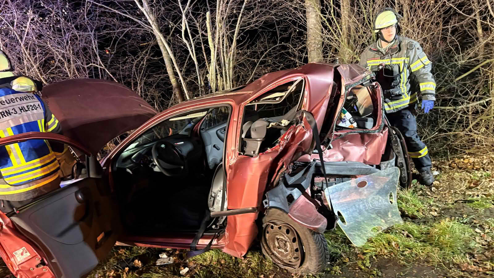 Schwerer Verkehrsunfall auf der Nordlippestraße