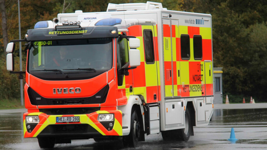 Der ITW beim Fahrsicherheitstraining