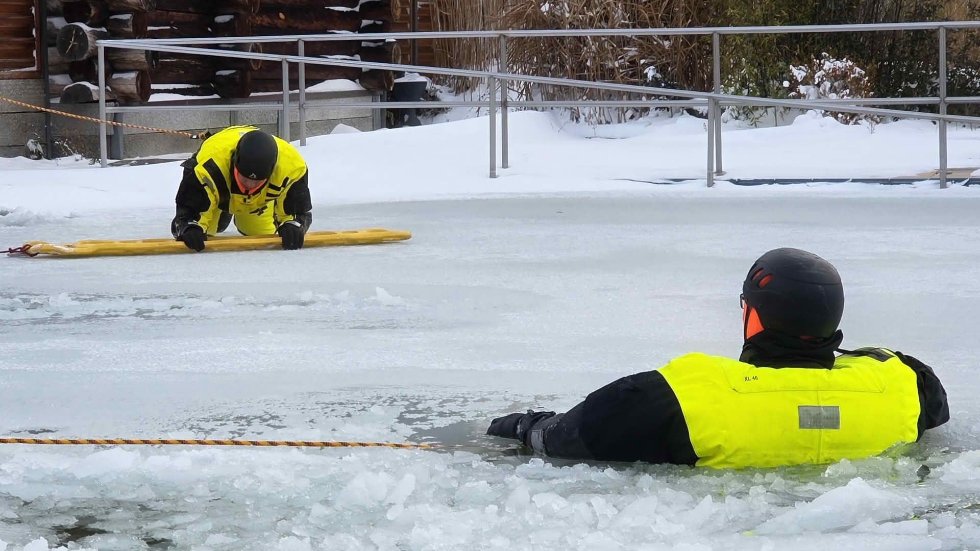 Eisretter der Feuerwehr Celle einsatzbereit