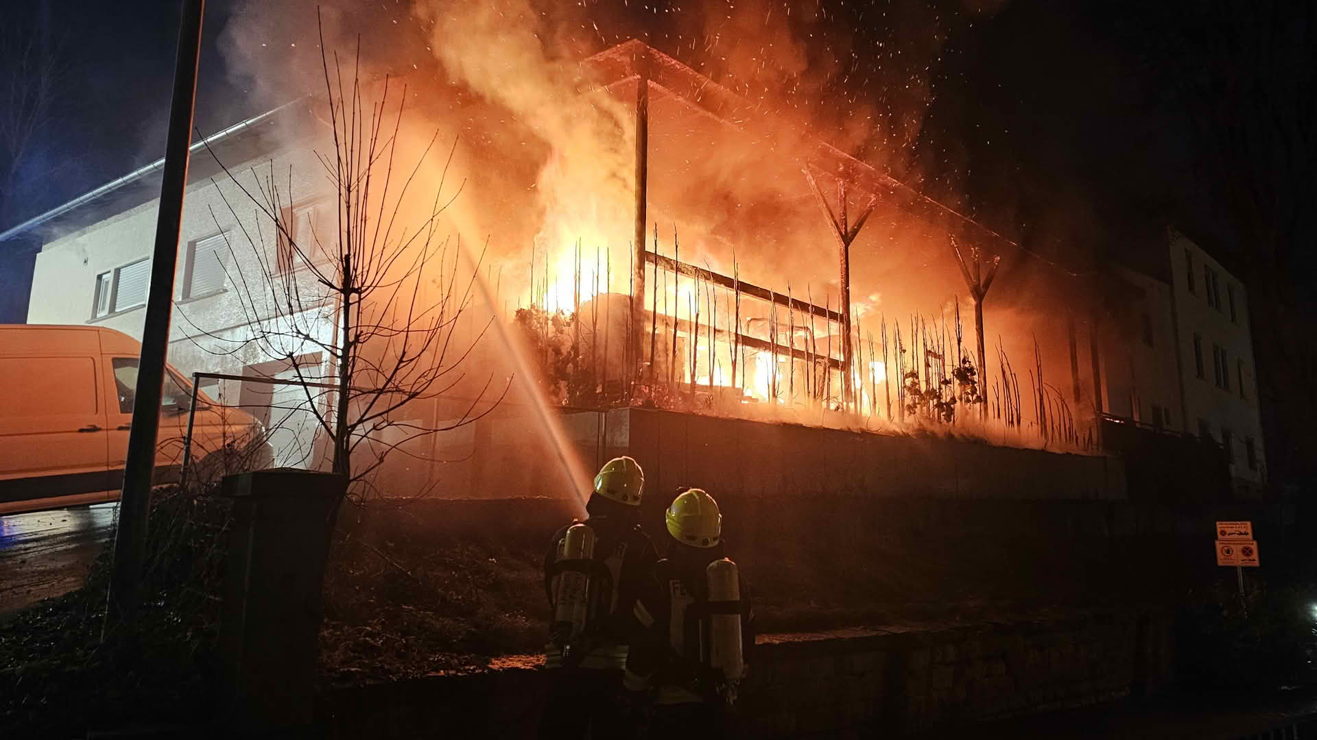 Millionenschaden bei Großbrand in Nagold