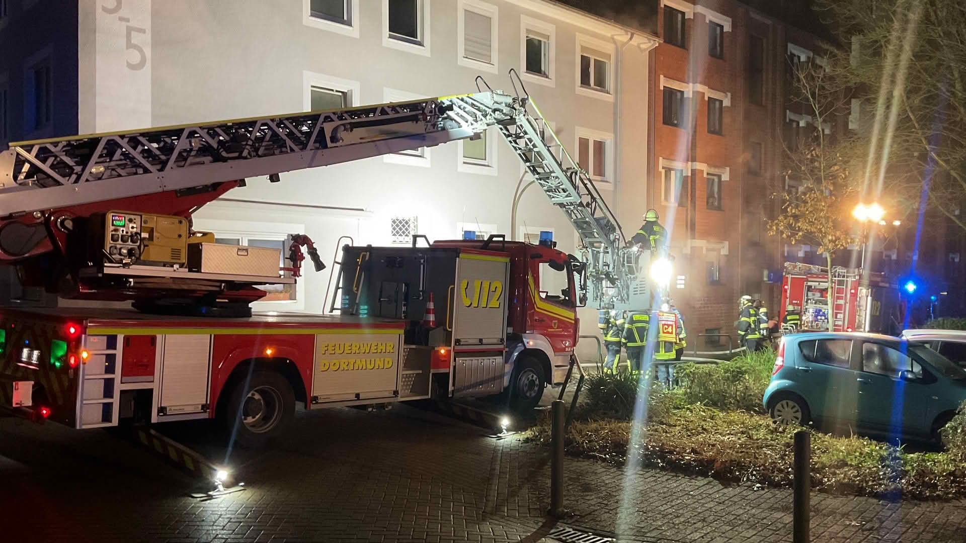Kellerbrand in Dortmund-Hörde