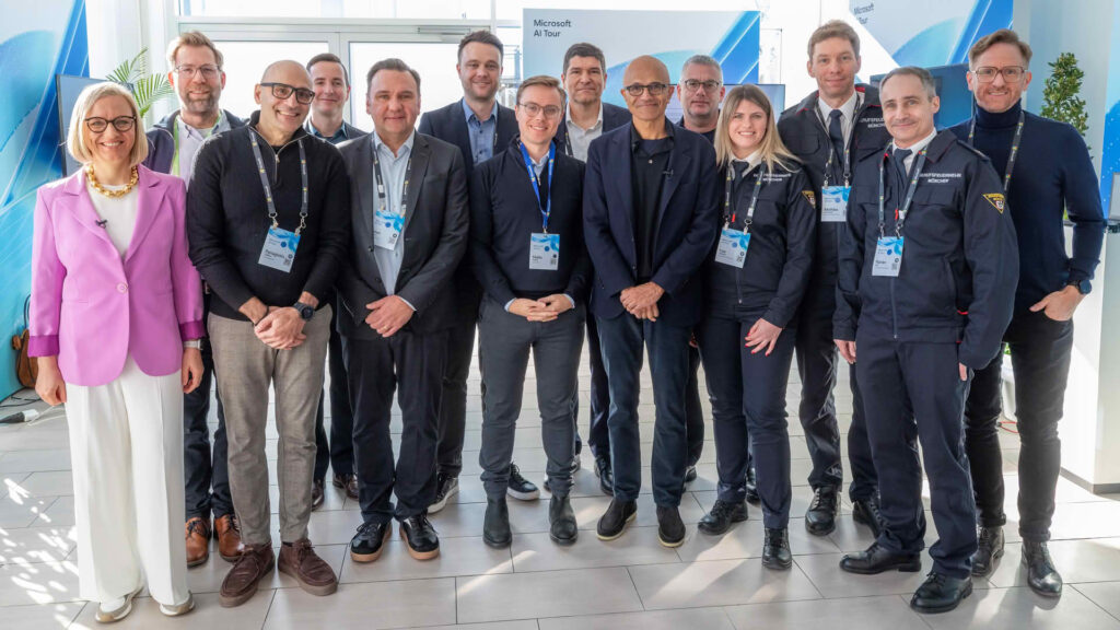 KI-Sprachbot Team Gruppenfoto