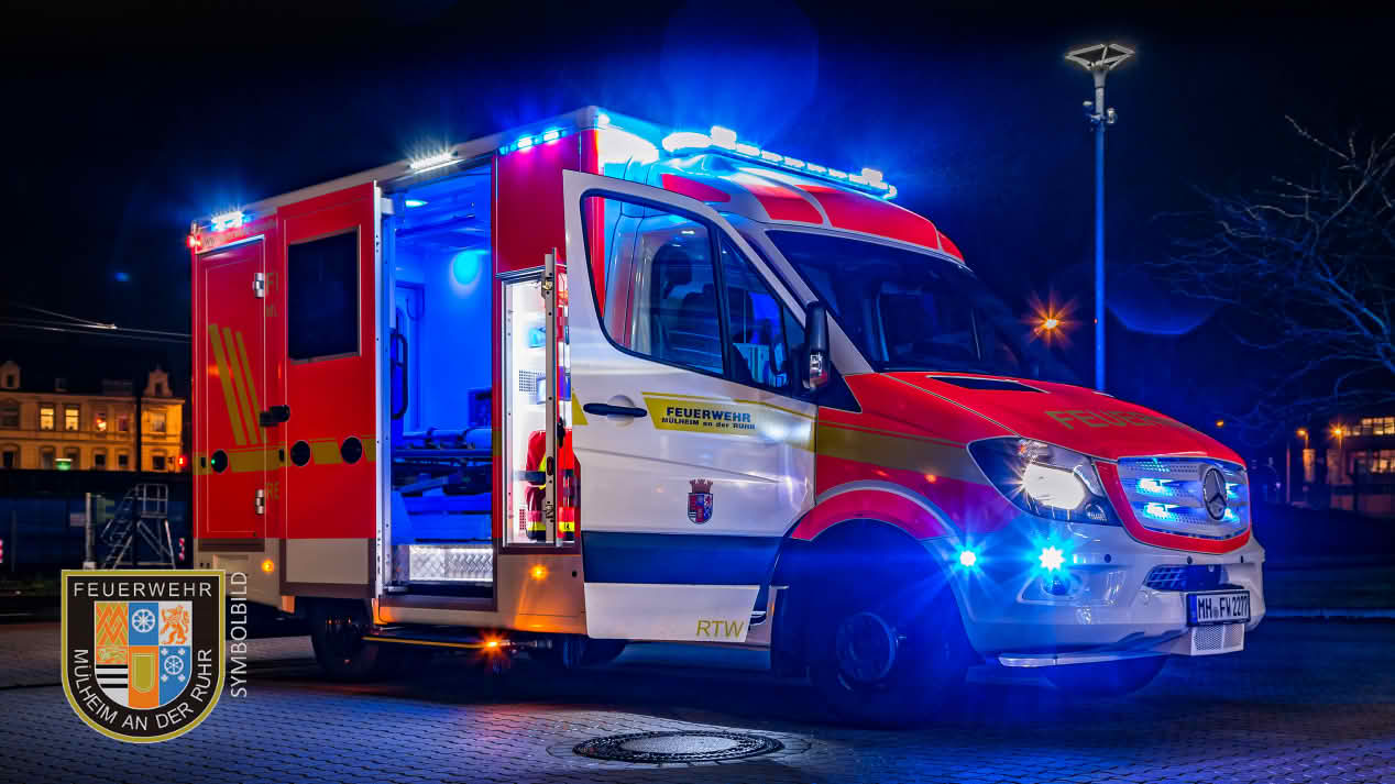 Gestohlener Rettungswagen