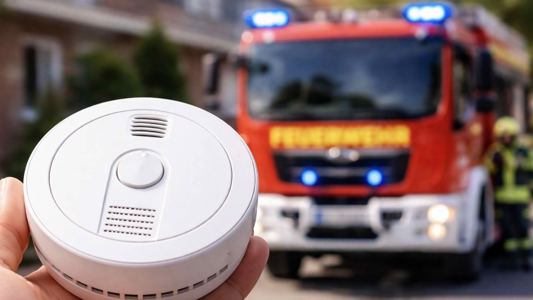 Rauchmelder rettet Familie in Büsum