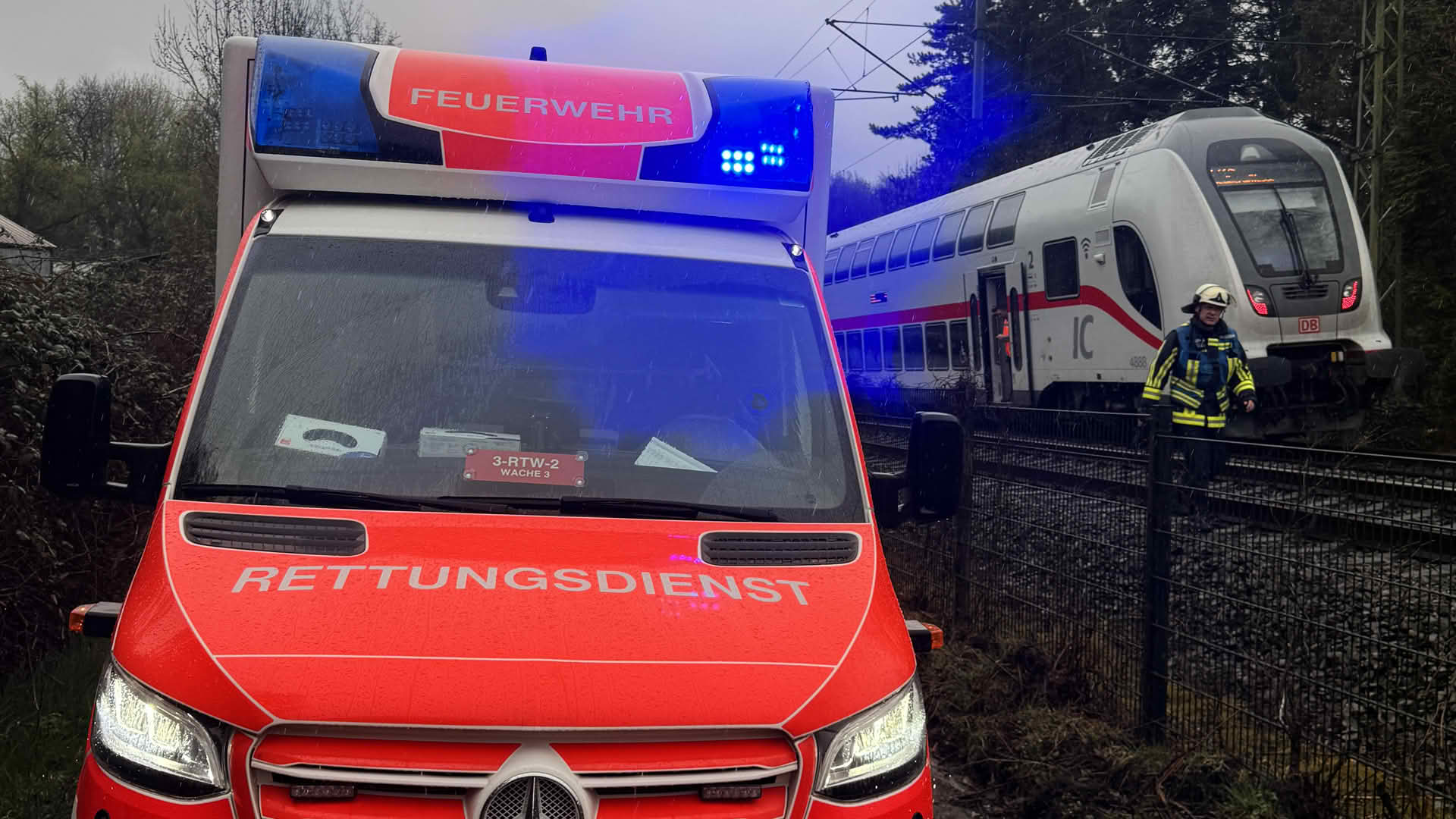 Kollision auf der DB Strecke Witten – Dortmund