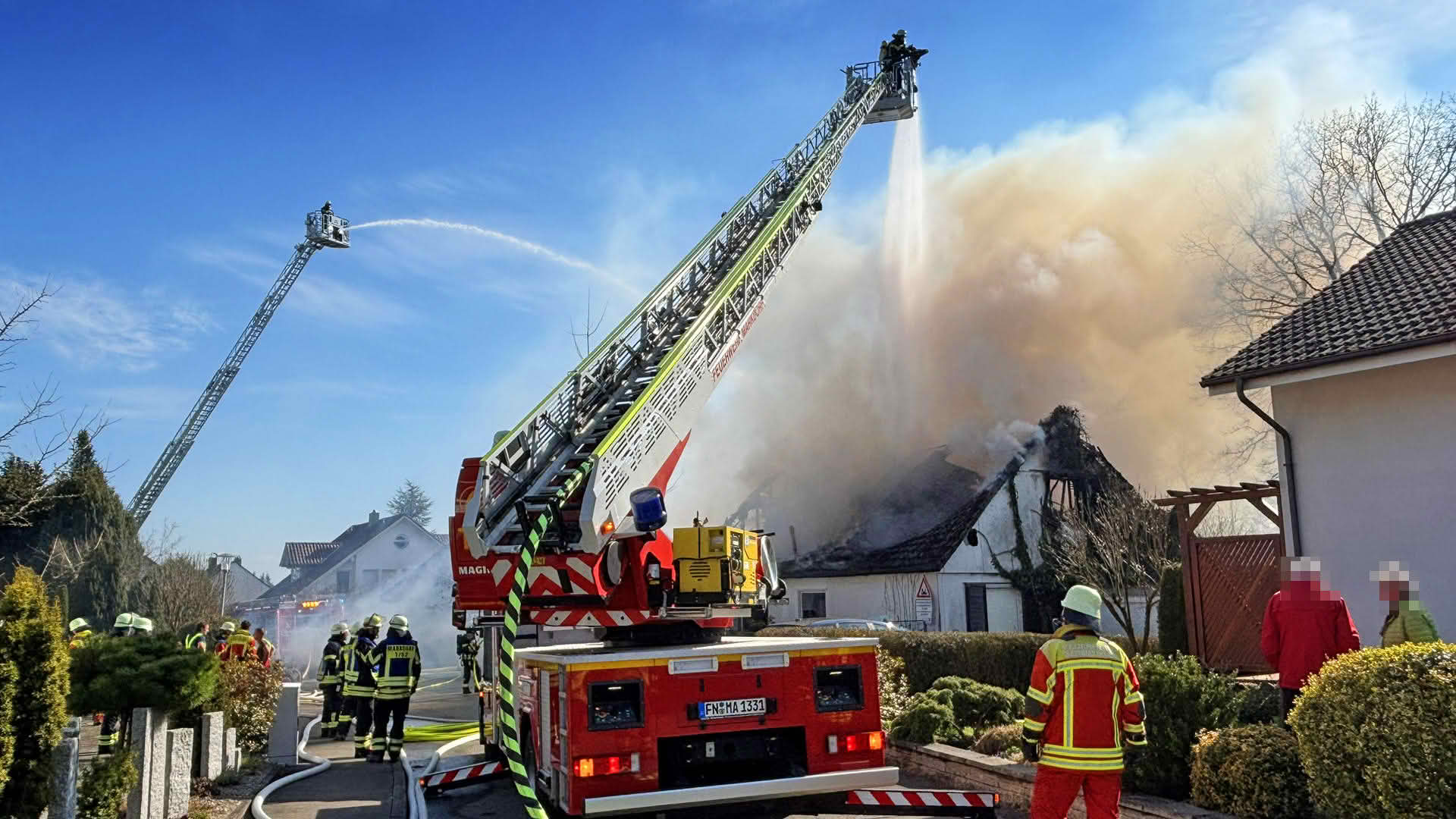 Wohnhausbrand in Bermatingen