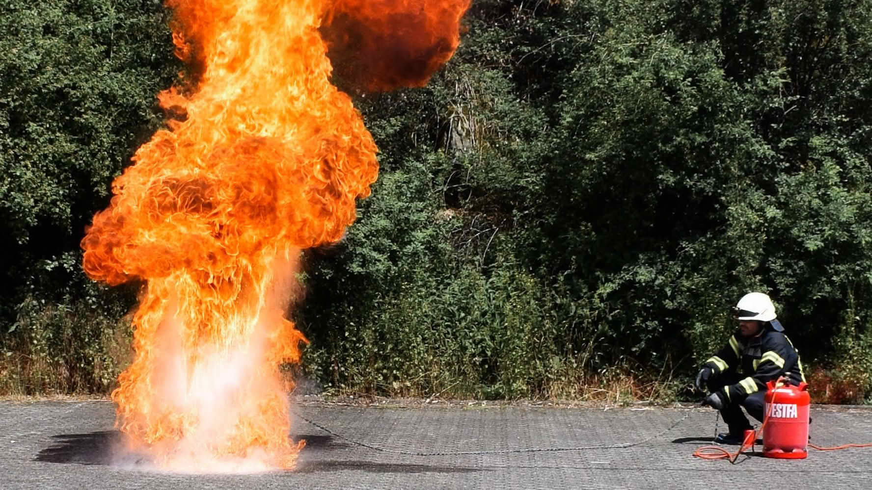 Bild einer Fettexplosion