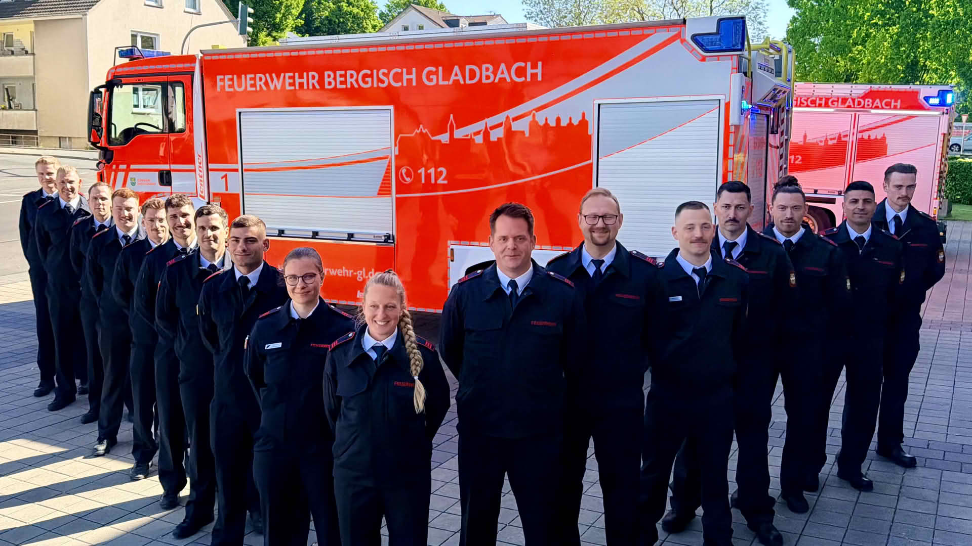 Neue Einsatzkräfte für die Feuerwehr Bergisch Gladbach