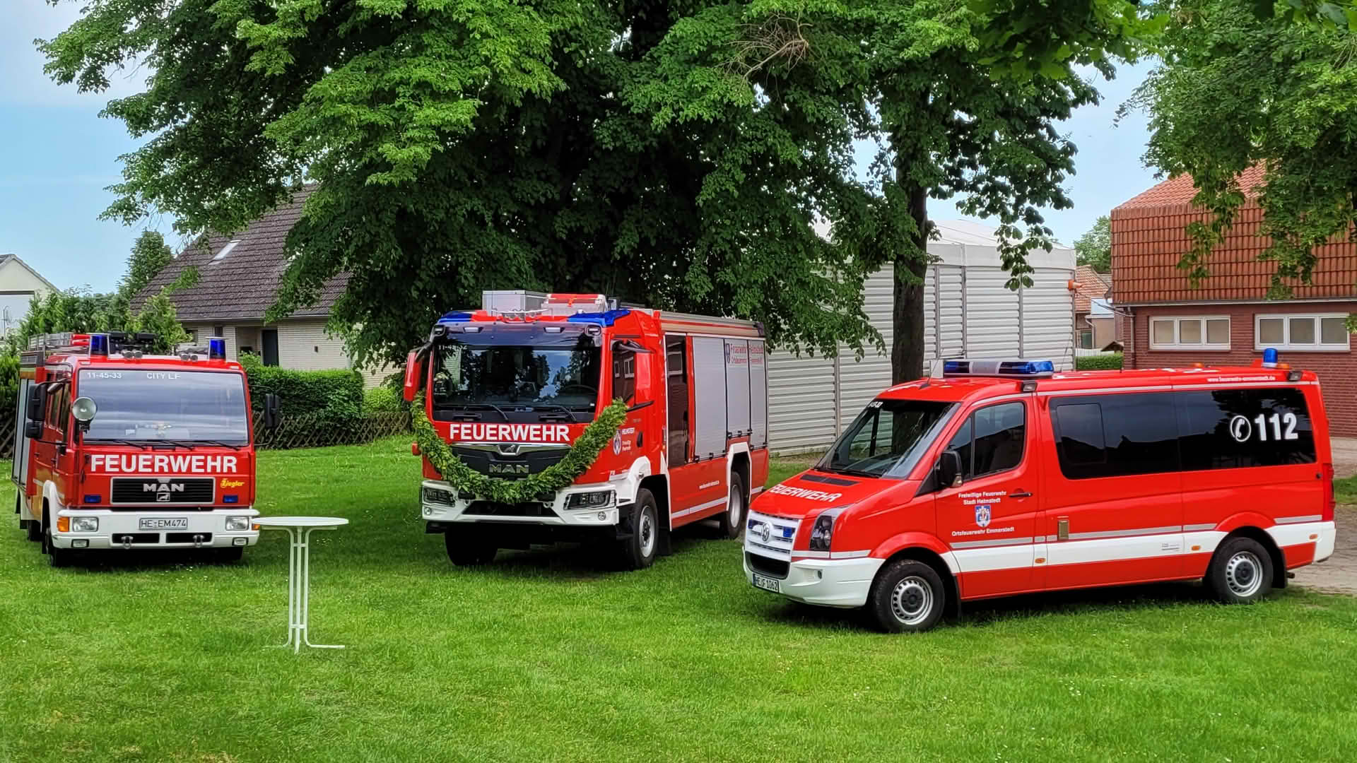 Übergabe des neuen Löschgruppenfahrzeuges LF 10