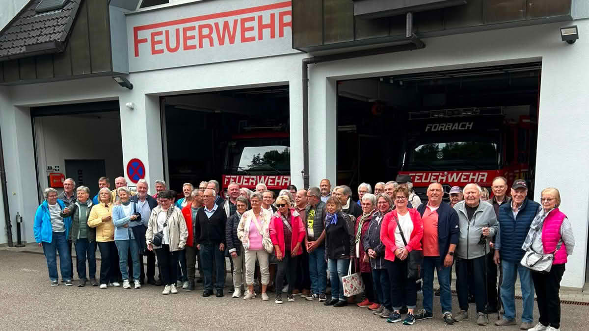 Viel Informationen gab es im Feuerwehrhaus Forbach
