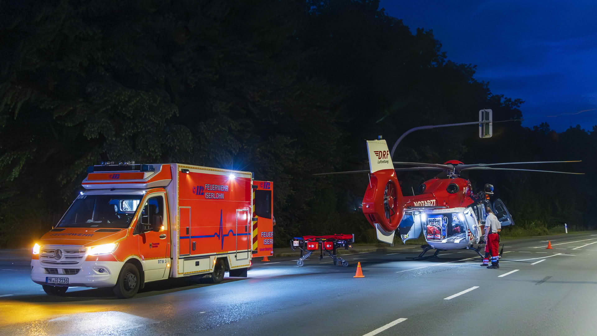 Verkehrsunfall mit Quad