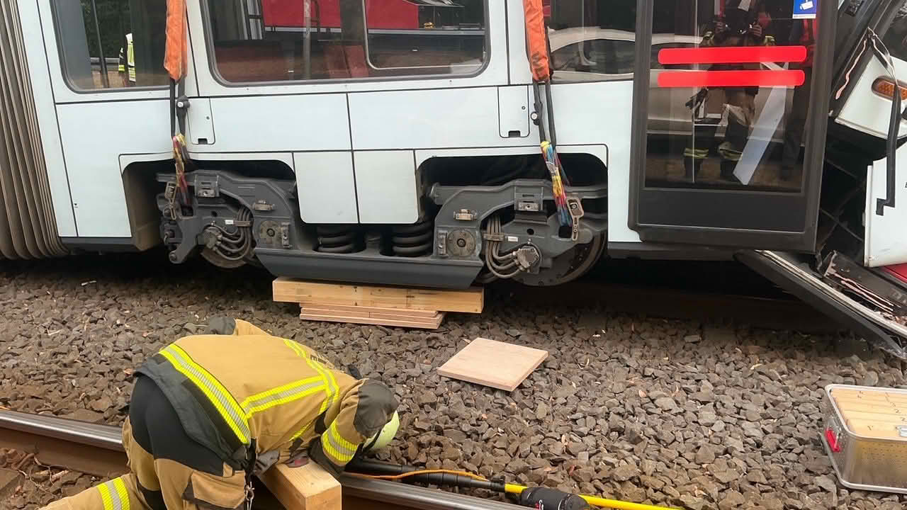 Vorbereitende Maßnahmen an der Bahn