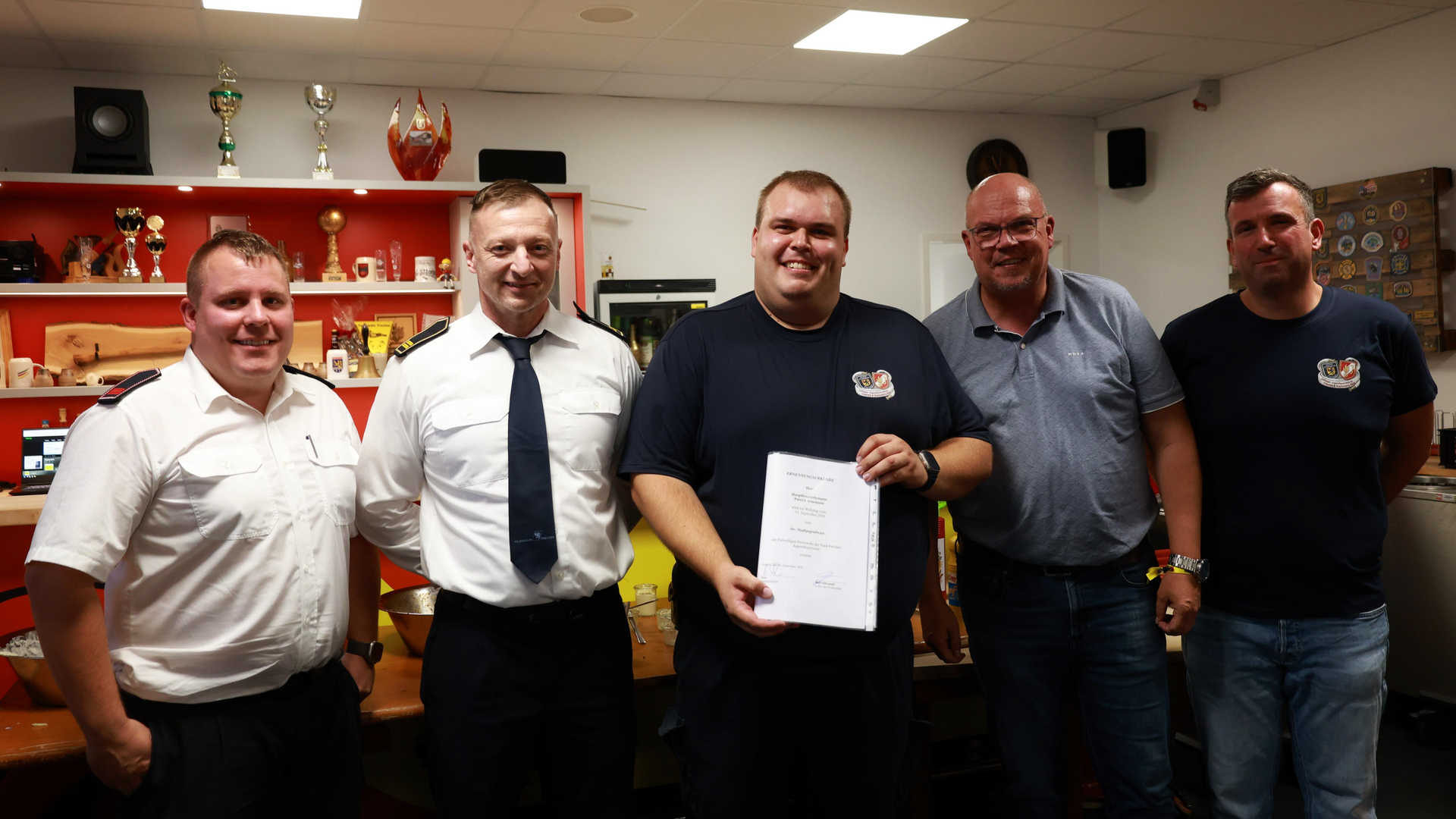 P. Arnemann zum stv. Stadtjugendfeuerwehrwart ernannt P. Arnemann zum stv. Stadtjugendfeuerwehrwart ernannt