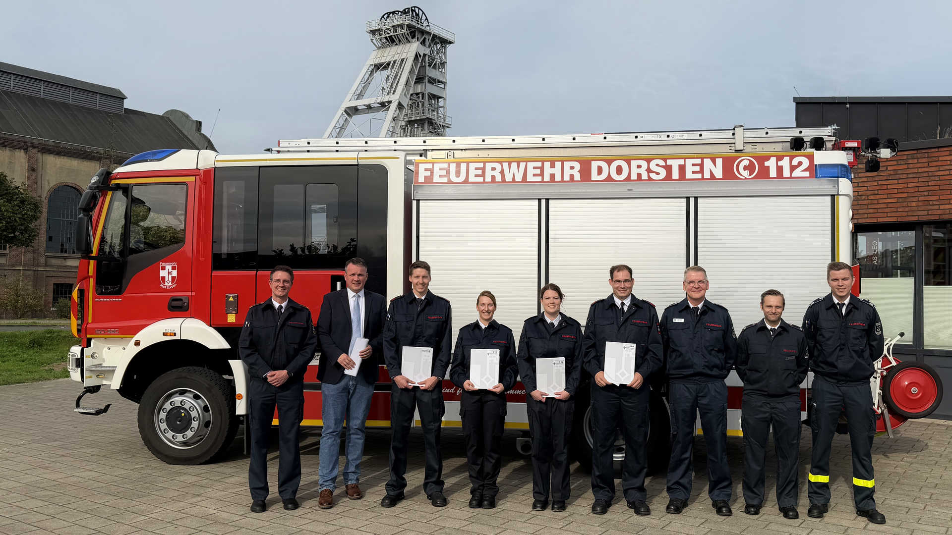 Frischer Wind für die Feuerwehr Dorsten Frischer Wind für die Feuerwehr Dorsten