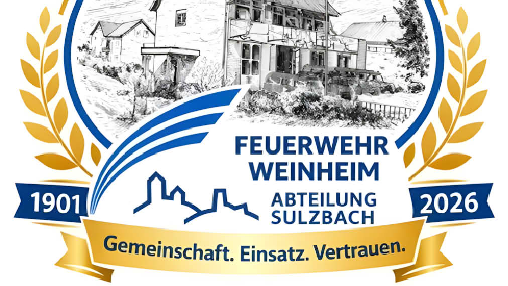 125 Jahre Feuerwehr Weinheim Abteilung Sulzbach